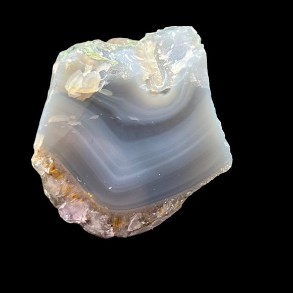 Blue Lace Agate Geode Formation Minerals Cluster Rock Specimen Natural - Picture 4 of 6